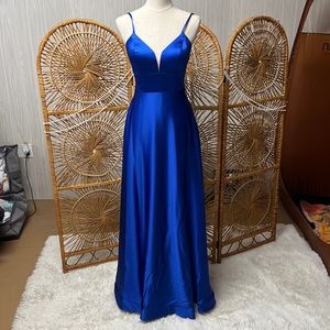 Royal Blue Formal Gown